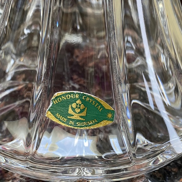 Honour Crystal Liqueur / Brandy Decanter.  Like NEW. - Picture 5 of 8